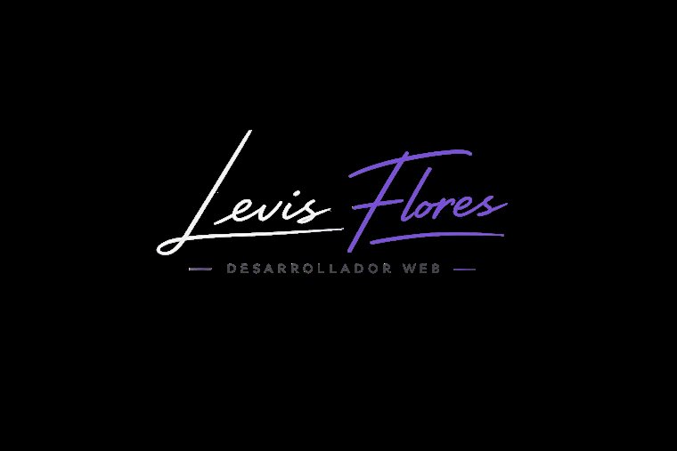 Levis Flores - Desarrollador Web